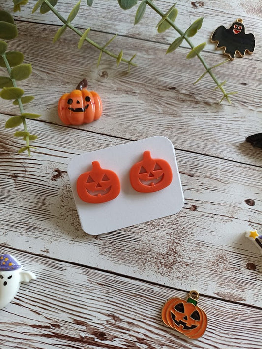 Pumpkin Earrings