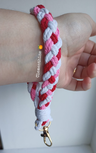 Braided Macramé Keyrings